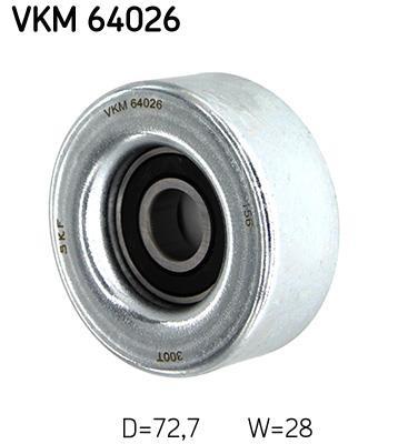 Polea inversión/guía, correa auxiliar servicios SKF ref. VKM 64026